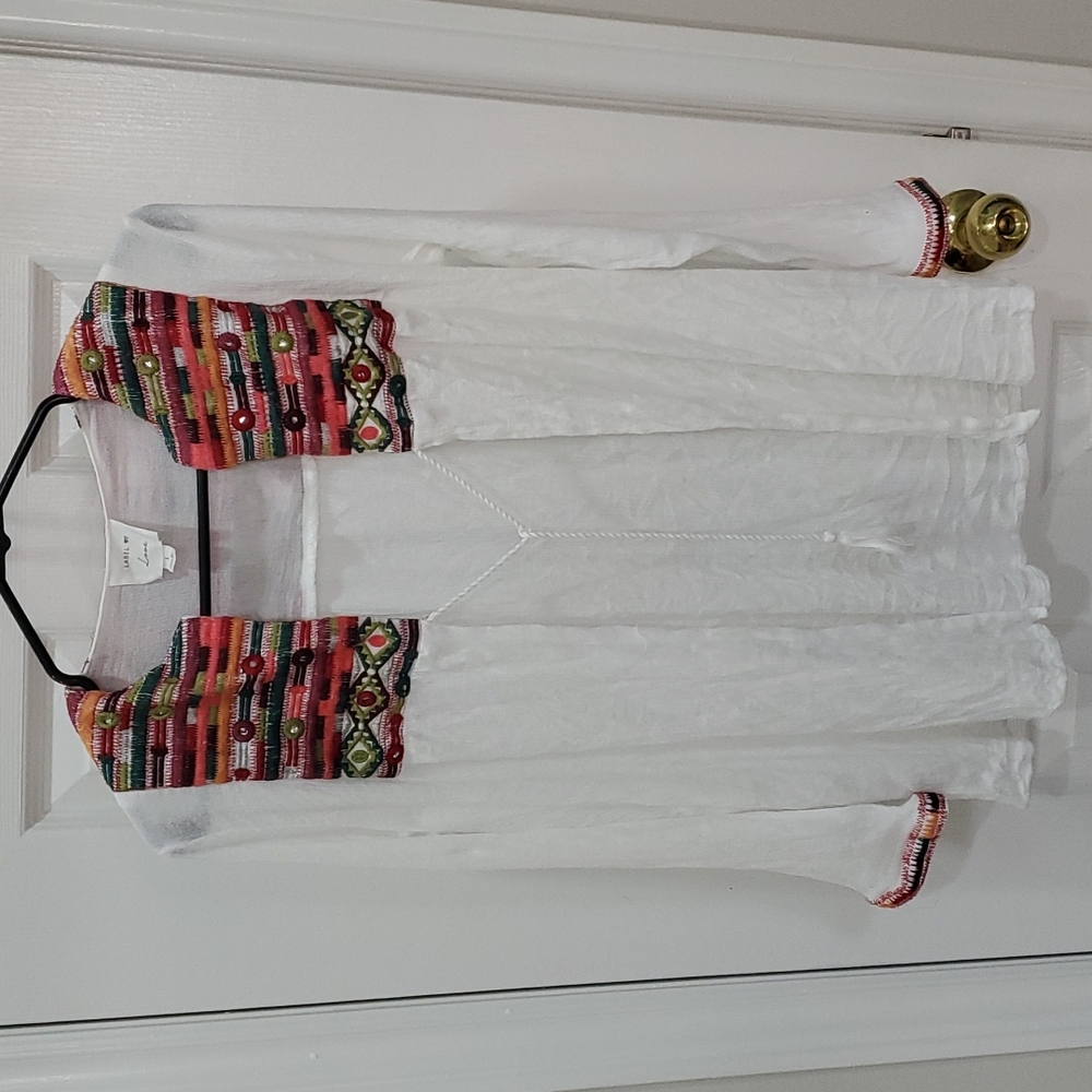 Tribal Embroidered top